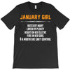 January Girl Hated By Many T-Shirt