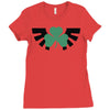 zelda logo treffle trois feuilles Ladies Fitted T-Shirt