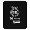 made in 1945 70 years of being awesome Mousepad