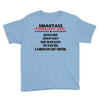 Smartass February Girl Youth Tee