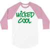 boston southie wicked cool 3/4 Sleeve Shirt
