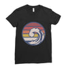 sea wawe Ladies Fitted T-Shirt