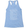 rules for dating my son Racerback Tank