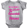 Grammy Was Created Because Need Real Heroes Baby Onesie