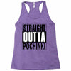 pubg - straight outta pochinki Racerback Tank
