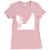 mountain hiker Ladies Fitted T-Shirt