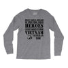 Vietnam Veteran Son Long Sleeve Shirts