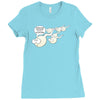 funny rude sperm bj ideal birthday gift or presen Ladies Fitted T-Shirt