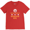 michigan girl V-Neck Tee