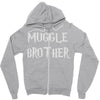 muggle brother Zipper Hoodie