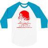 dawn of the dead retro 70s horror zombie film 3/4 Sleeve Shirt