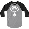 m83 midnight city eye design 3/4 Sleeve Shirt