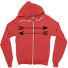 Arrow Zipper Hoodie
