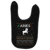 aries  christmas ugly sweater Baby Bibs