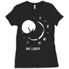 one louder classic rock bad news guitarists Ladies Fitted T-Shirt