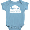 amadeus movie poster Baby Onesie