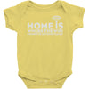 home is where the wifi Baby Onesie