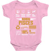 Born Pisces Multitasking Problem Solving Tees Baby Onesie