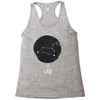 Leo Zodiac Sign Minimal Design Racerback Tank