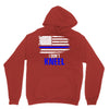 i don't kneel   patriotic stand for the flag, kneel for the dead Hoodie