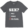 Sex Yes Please V-Neck Tee
