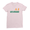 long distance relationship Ladies Fitted T-Shirt