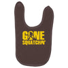 gone squatchin Baby Bibs