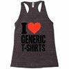 and cats Racerback Tank