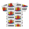 Canada Leaf LGBT All Over Men's T-shirt