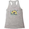 the great christmas king Racerback Tank