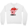 marshmallow prend feu Crewneck Sweatshirt