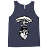 heart and nuclear explosion Tank Top