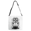 homer simpson Adjustable Strap Totes