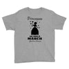 Princesses Are Born In March Youth Tee