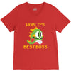 World's Best Boss Mario V-Neck Tee