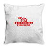 freedom fighters Throw Pillow