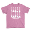 choose your weapon funny Youth Tee