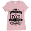 Made In 1998 And Still Awesome Ladies Fitted T-Shirt