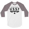 United States Ussf Space Force 3/4 Sleeve Shirt