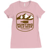 hunting wild beer tournament Ladies Fitted T-Shirt