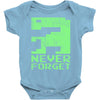 never forget Baby Bodysuit