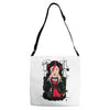 rebel princess Adjustable Strap Totes