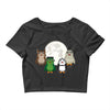 Monster porgs V1 Crop Top