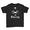 black and white Youth Tee