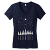 stars Women's V-Neck T-Shirt