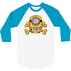 minion skull 3/4 Sleeve Shirt