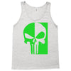 mad engine marvel brand punisher scar glow in the dark Tank Top