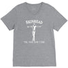 skinhead til i die! V-Neck Tee