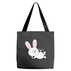 gym rabbit Tote Bags