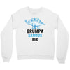 grumpa saurus rex Crewneck Sweatshirt
